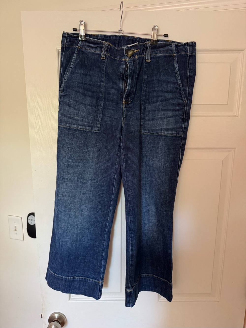 Cabi Wide Leg Cropped Jeans – Size 10